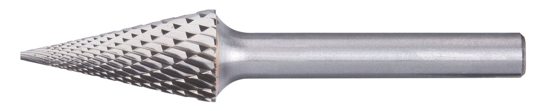 Pferd 21214153 Hartmetall-Frässtifte Form M Spitzkegel 0311/3 Z5 3mm x 11mm x 41mm, 3mm x 11mm x 41m