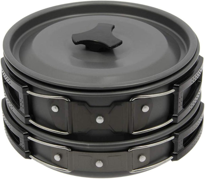 G8DS Tolles XXL Koch-Set Wasserkocher, Topf, Pfanne Outdoor, Angeln, Freizeit, Camping