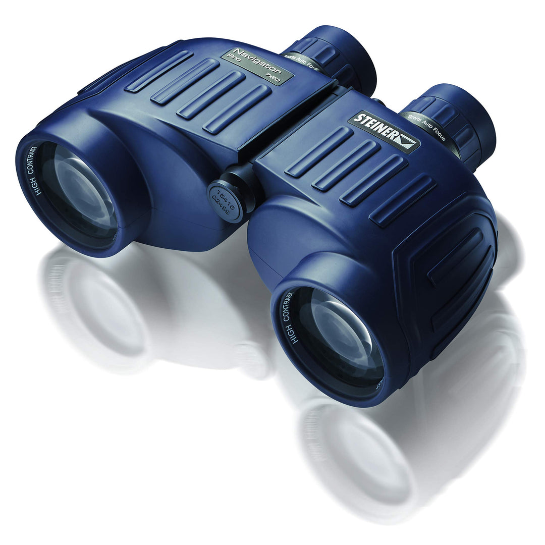 STEINER Marine-Fernglas Navigator Pro 7x50 - Deutsche Qualitätsoptik, hohe Detailschärfe, 5m wasserd