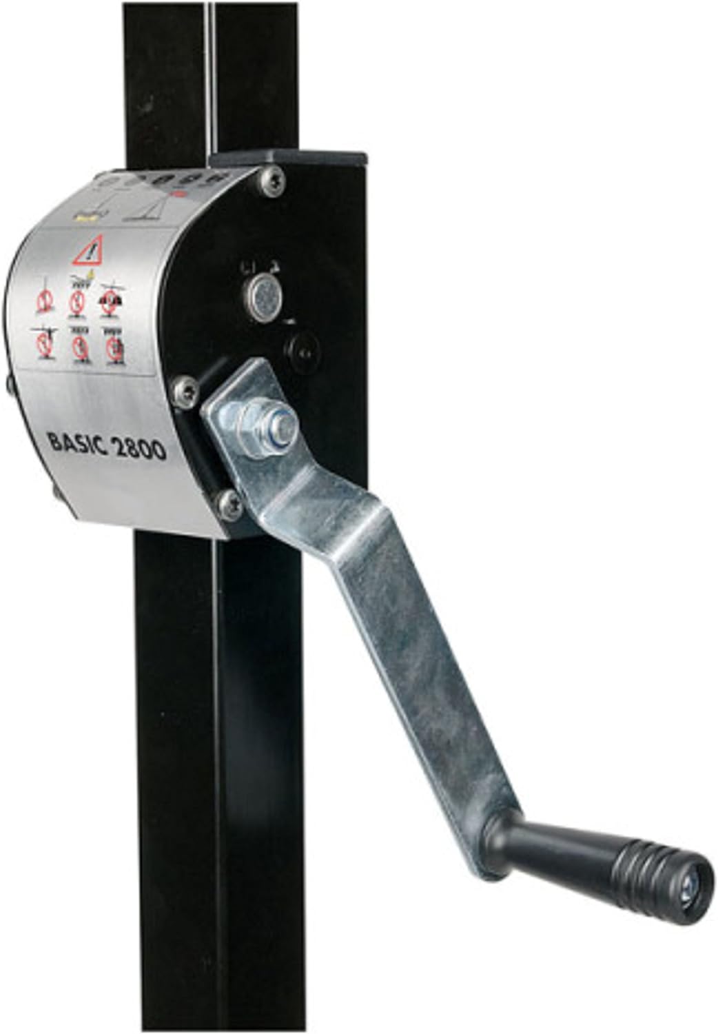 Showtec Basic 2800 Kurbelstativ ohne Adapter (70835) 80 kg