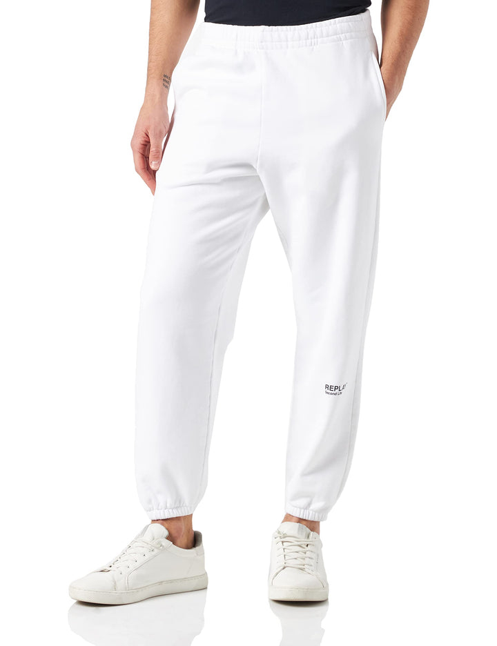 Replay Herren Hose 3XL 801 Off White, 3XL 801 Off White