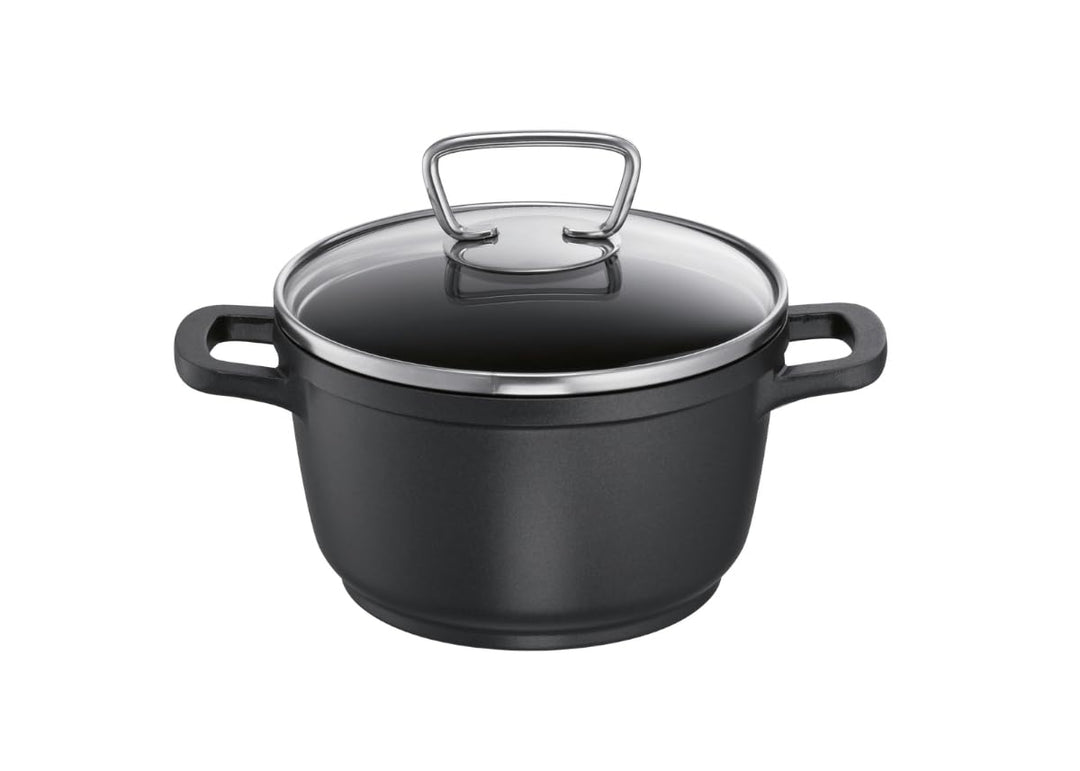 Schulte-Ufer 16011-14 Mini-Fleischtopf Filou, 14 cm, 1,20 l, Edelstahl