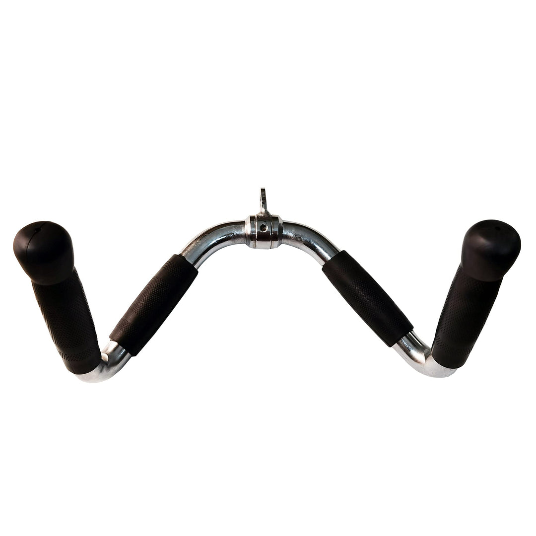 qibylift Lat Bar Cable Machine Attachment Curl Pulldown Bar Barbell Rotation Bar, Cable Attachment B