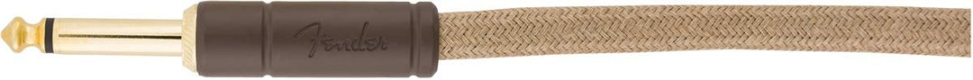 Fender Festival Instrumentenkabel, gerad/gerade, 18,6', reiner Hanf, Regenbogen