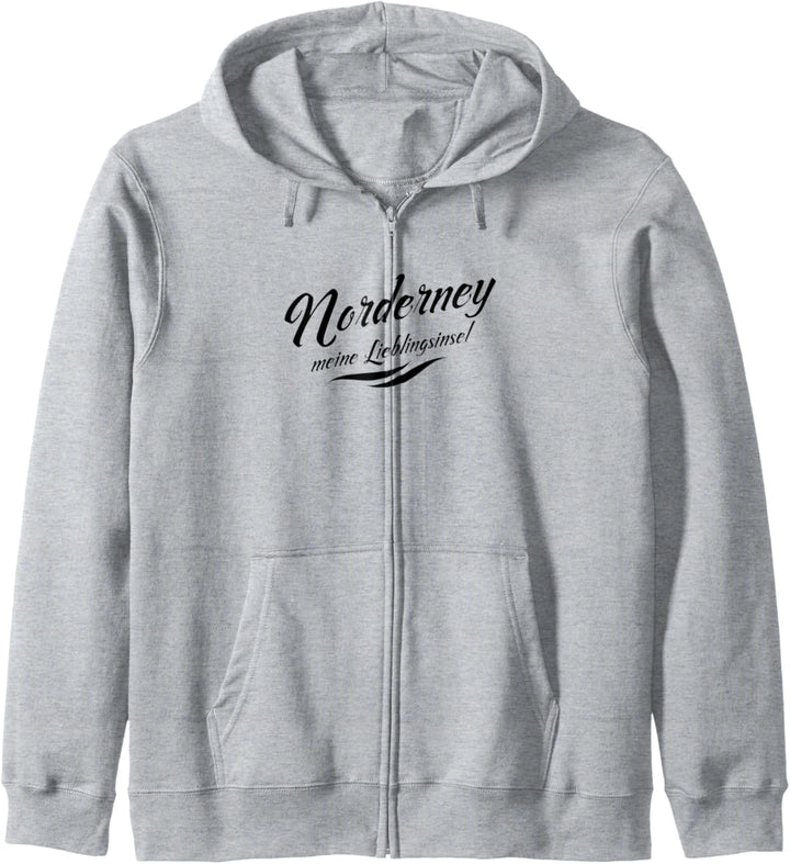 Meine Lieblingsinsel Norderney Kapuzenjacke
