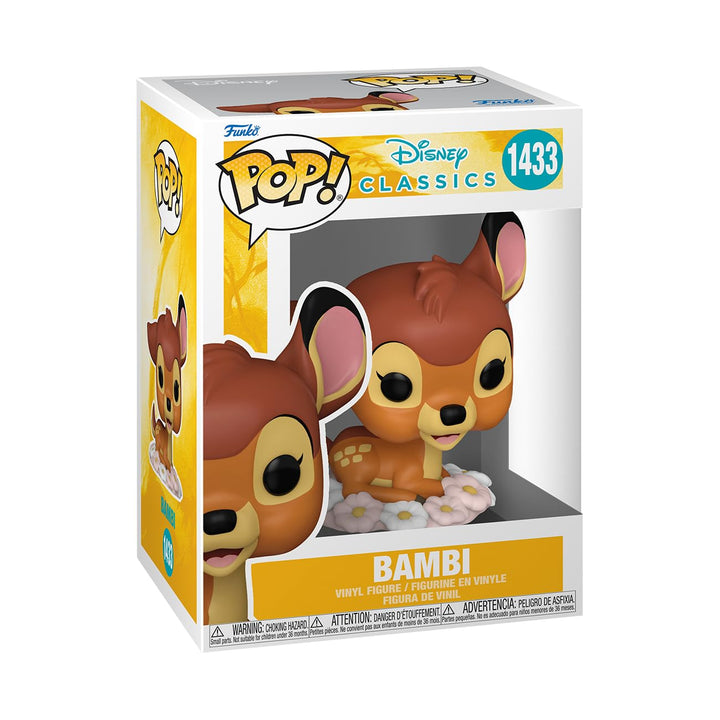 Funko Bambi Bambi Vinyl Figur 1433 Unisex Pop! Standard 3.65 inches Multicolore, 3.65 inches Multico
