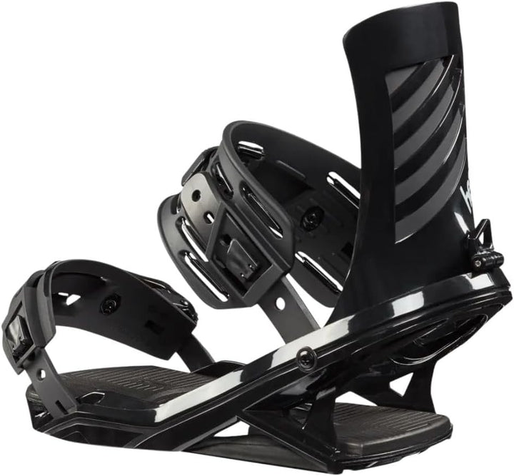 HEAD Unisex All-Mountain Solid FX ONE LYT Snowboard Bindungen, Schwarz, M