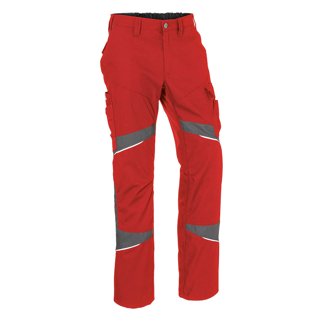 KÜBLER Workwear KÜBLER ACTIVIQ Cotton+ Arbeitshose mittelrot/anthrazit 54, 54