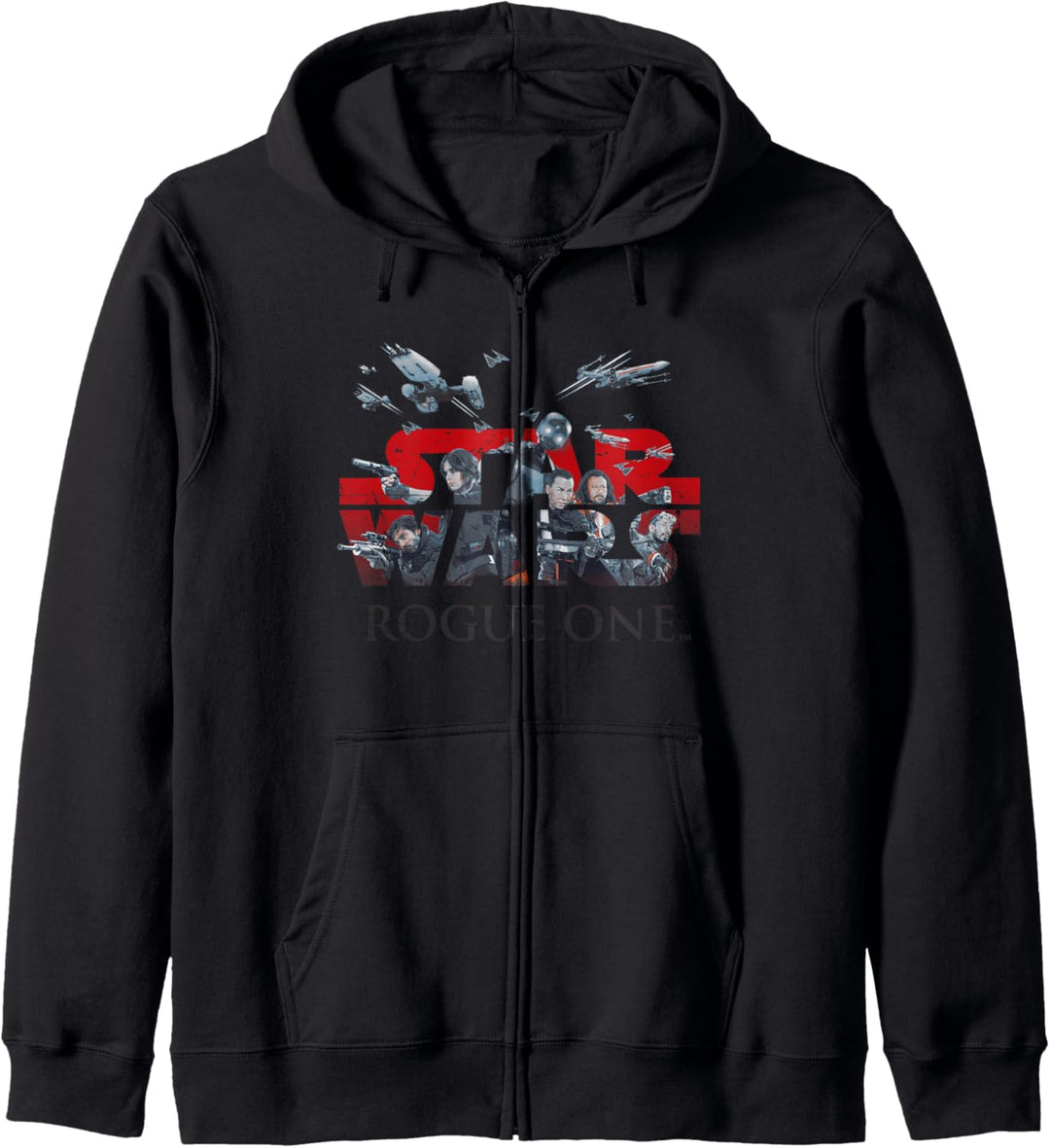 Star Wars Rogue One Rebellion Logo Kapuzenjacke