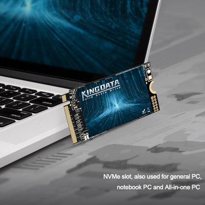 KINGDATA M.2 2242 SSD 256GB NVMe PCIe Gen3 x 4 Internal Solid State Drive, 3D NAND TLC, Gaming SSD,