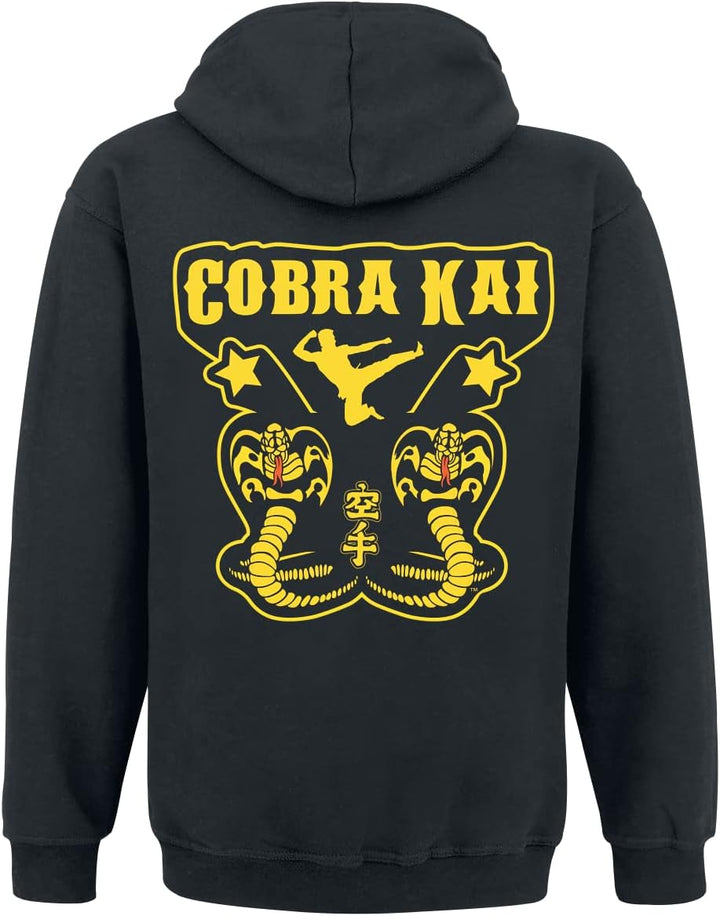 Cobra Kai Kickback Männer Kapuzenjacke schwarz L