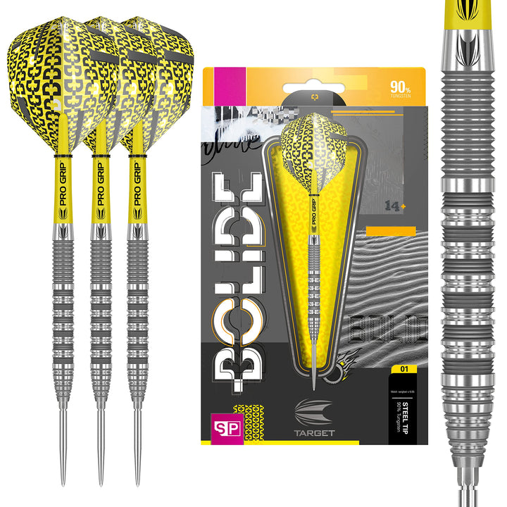 Target Darts Bolide Swiss Point Steeldarts-Set Dartpfeile 21G Barrel 01, 21G Barrel 01
