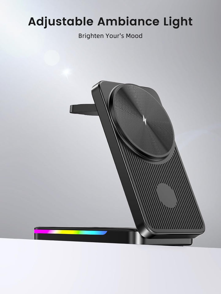 Magnetisch Ladestation für Samsung Galaxy S26 Ultra S25 Z Fold 7 Z Flip 7, Magsafe Ladegerät Faltbar