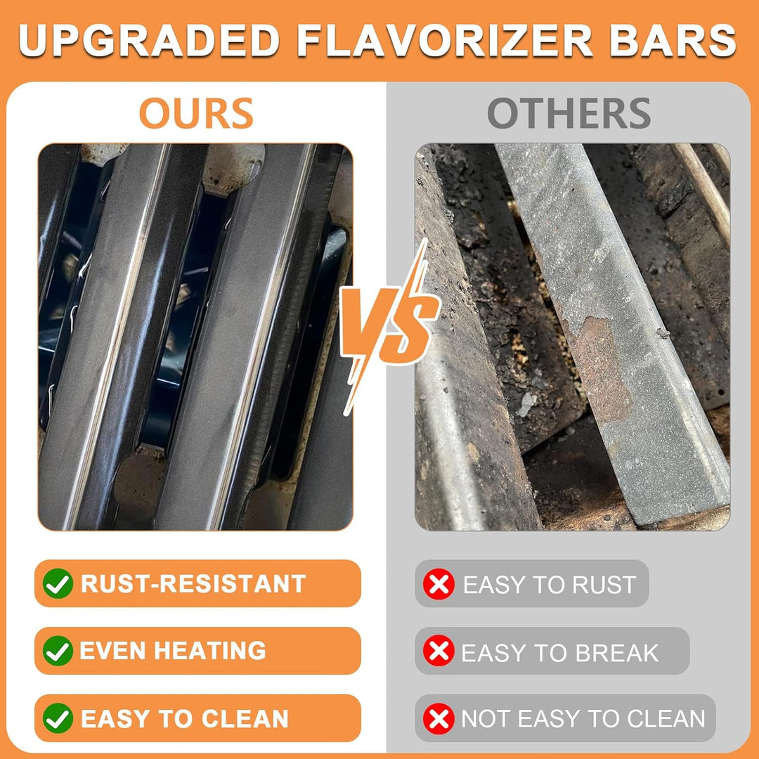 Flavorizer Bars für Weber Genesis 2 Weber Grillteile, Weber Genesis II 410 &amp; II LX 440 Grill (2017 &amp;