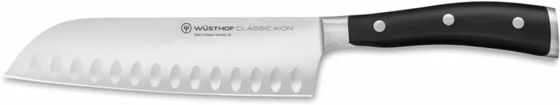 WÜSTHOF Classic Ikon Santoku 17 cm Schwarz 17 cm