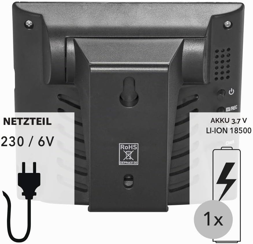 TROTEC CO2 Messgerät BZ30 – Luftqualitätsmonitor, Luftfeuchtigkeit, Temperatur – Messbereich 0 bis 9
