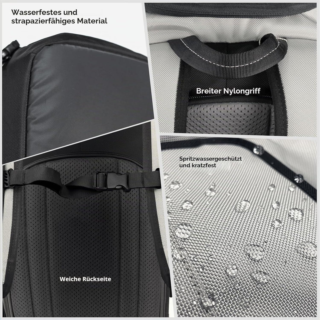 Unigear 50L/70L Skischuhrucksack Snowboardschuhe mit Helmtasche Wintersport Skifahren Skating Rucksa