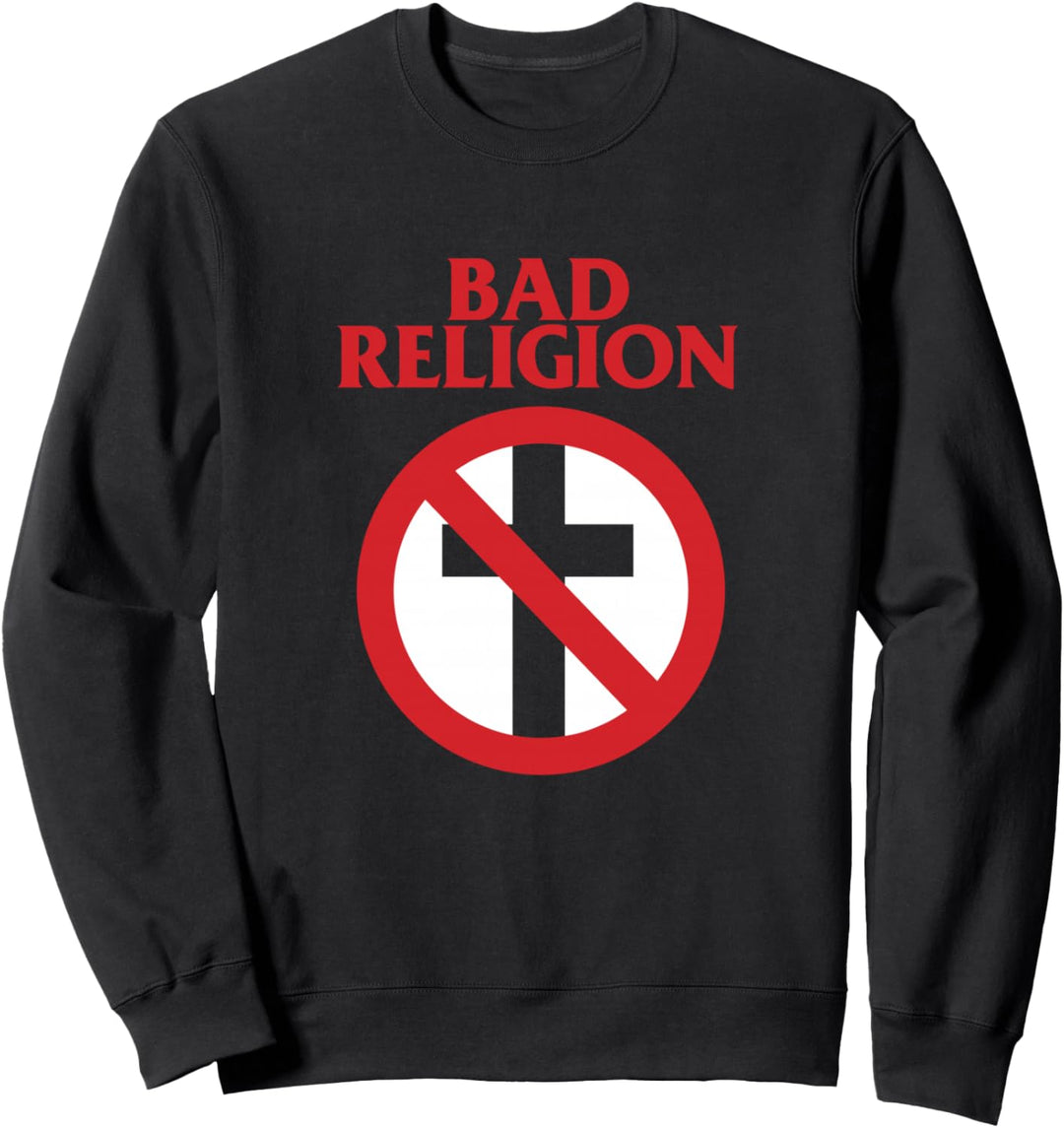 Bad Religion - Crossbuster Punk Logo - Official Merchandise Sweatshirt
