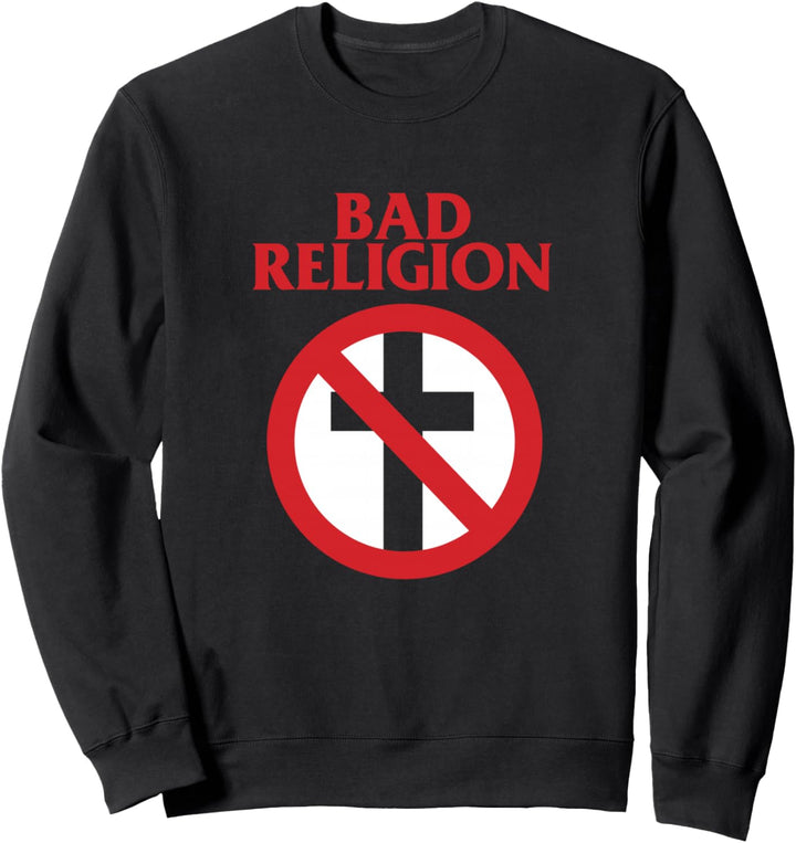 Bad Religion - Crossbuster Punk Logo - Official Merchandise Sweatshirt