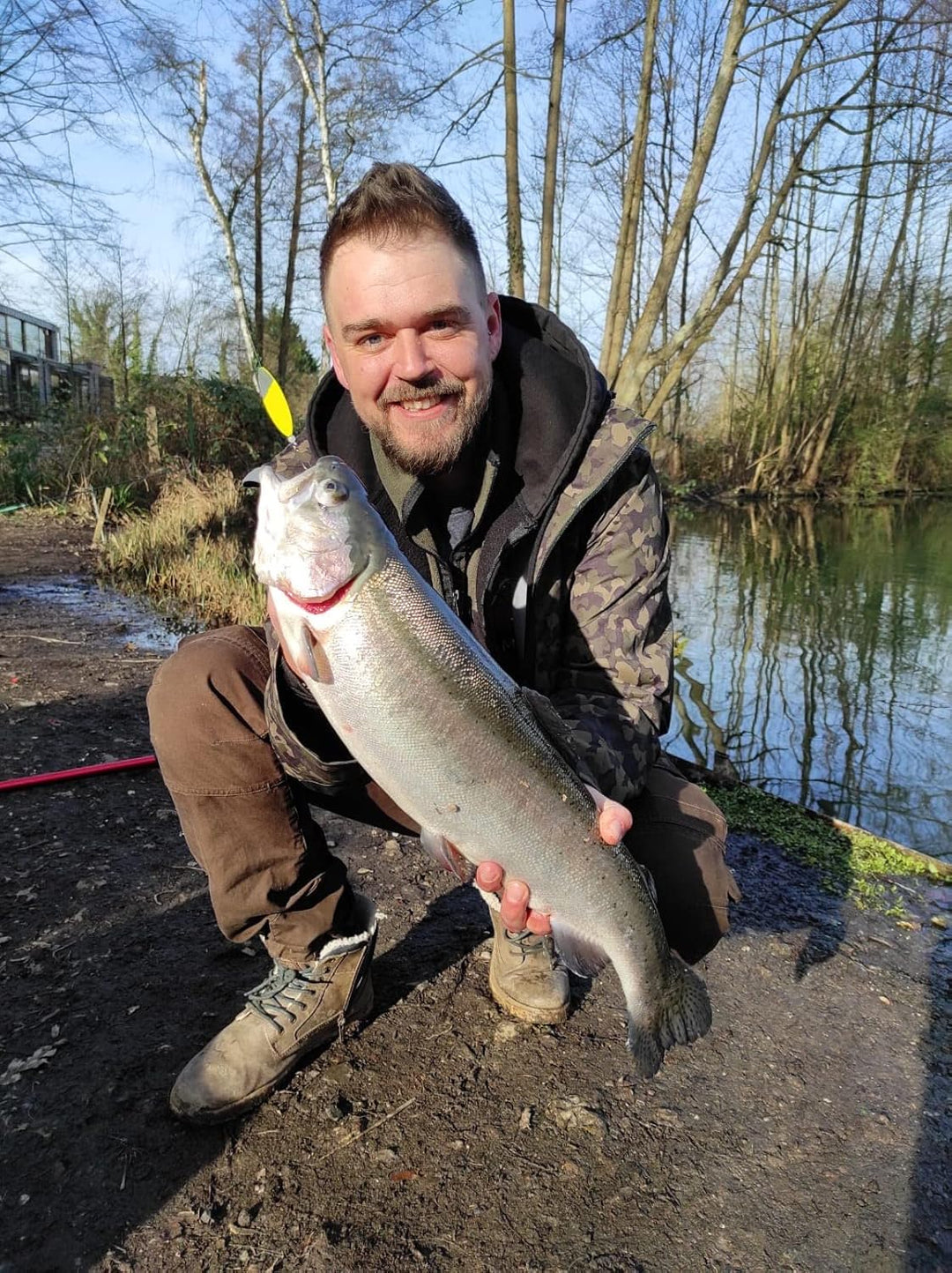 Major Fish Forellen Box 50-teilig Forellenköder Geschenk für Angler