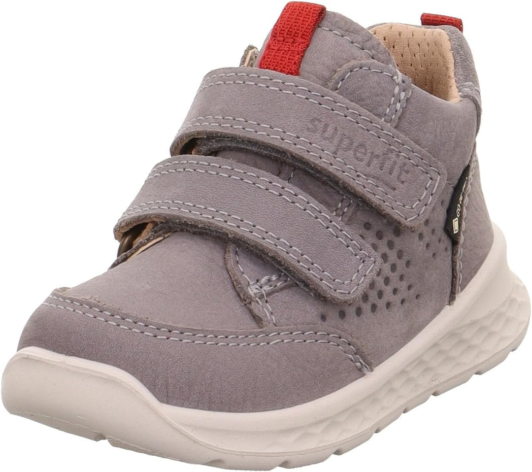 Superfit Jungen Breeze Sneaker Gore-tex 1-000369 Stiefel 20 EU Grau Rot 2000, 20 EU Grau Rot 2000