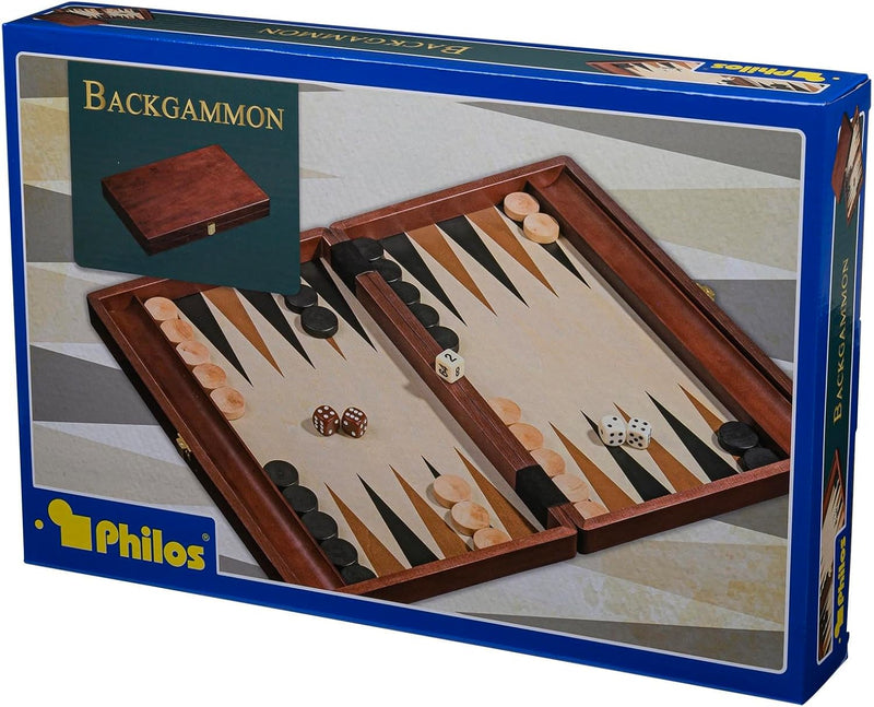 Philos 1116 - Backgammon Kos, medium, Kassette