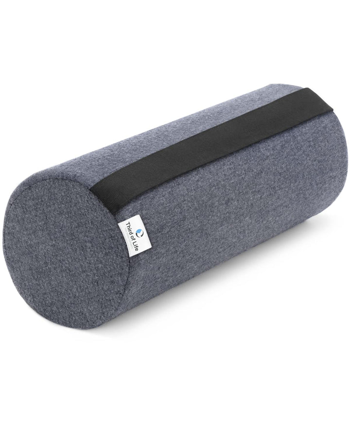 Nackenrolle UniROLL 15x40 cm mit schnelltrocknendem Thermo-Bezug | Knie-Rolle aus hochwertigem Memor