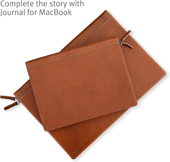 Twelve South Journal for 12.9 - inch iPad Pro (Gen 3), Luxury Leather Protective Case and Easel with