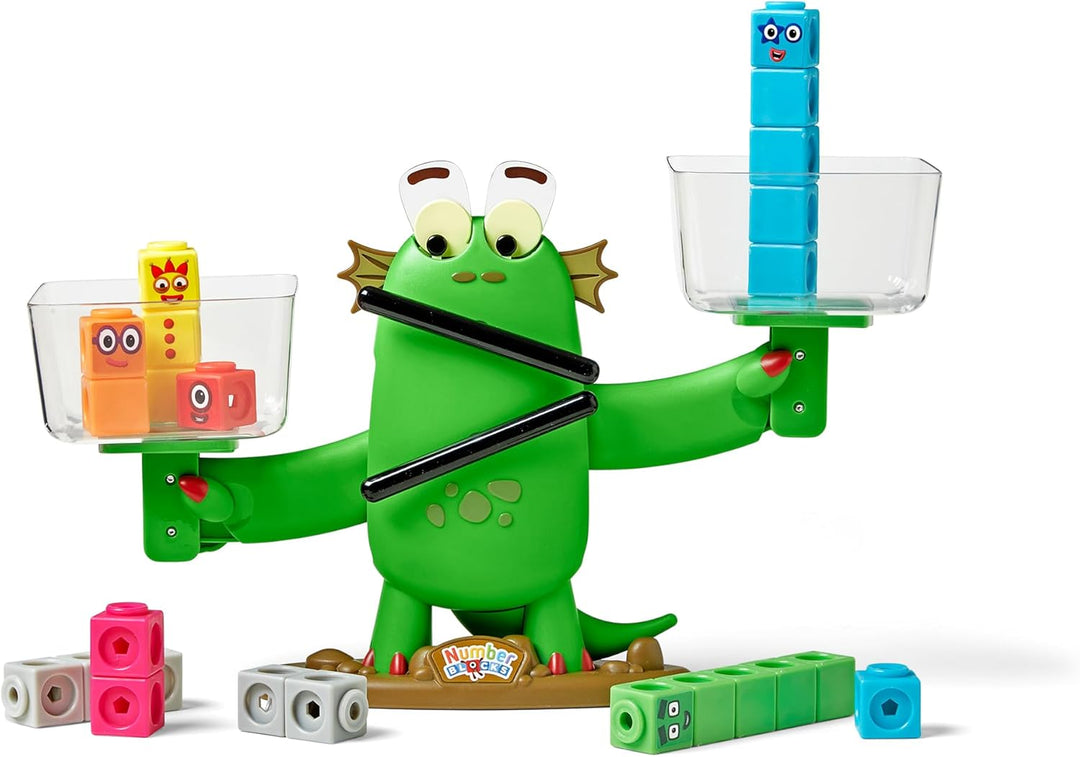Learning Resources Numberblocks Blockzee Gleichgewichtsspiel, ab 3 Jahren, Mathe- und Zahlenspielzeu