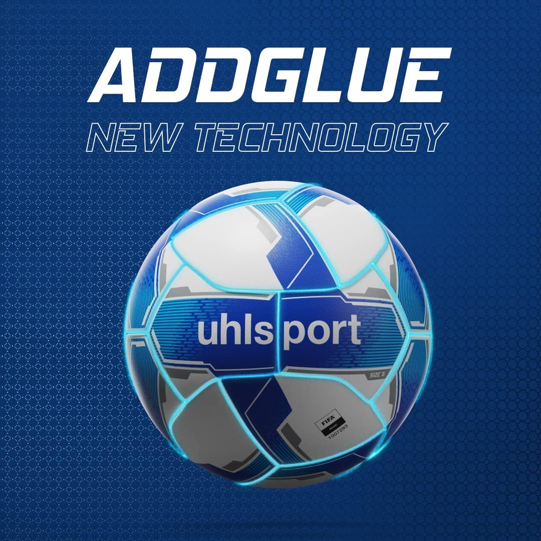 uhlsport Fussball Attack ADDGLUE Fussball Soccer Spielball Trainingsball - mit Neuer ADDGLUE-Technol