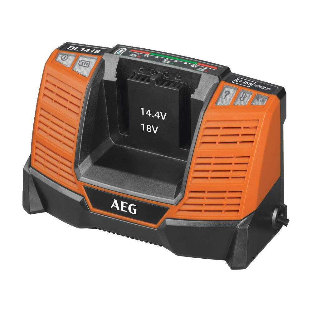AEG BL1418 4932464542 Akku Ladegerät (14-18V, Ladestandsanzeige, für PRO Li-Ion Akkus, schnelle Lade