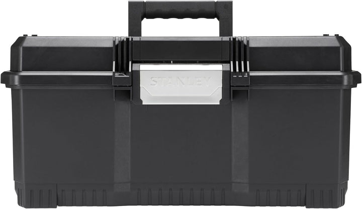 Stanley Werkzeugbox / Werkzeugkoffer (24", 60.5x28.7x28.7cm, mit Schnellverschluss, stabiler Werkzeu