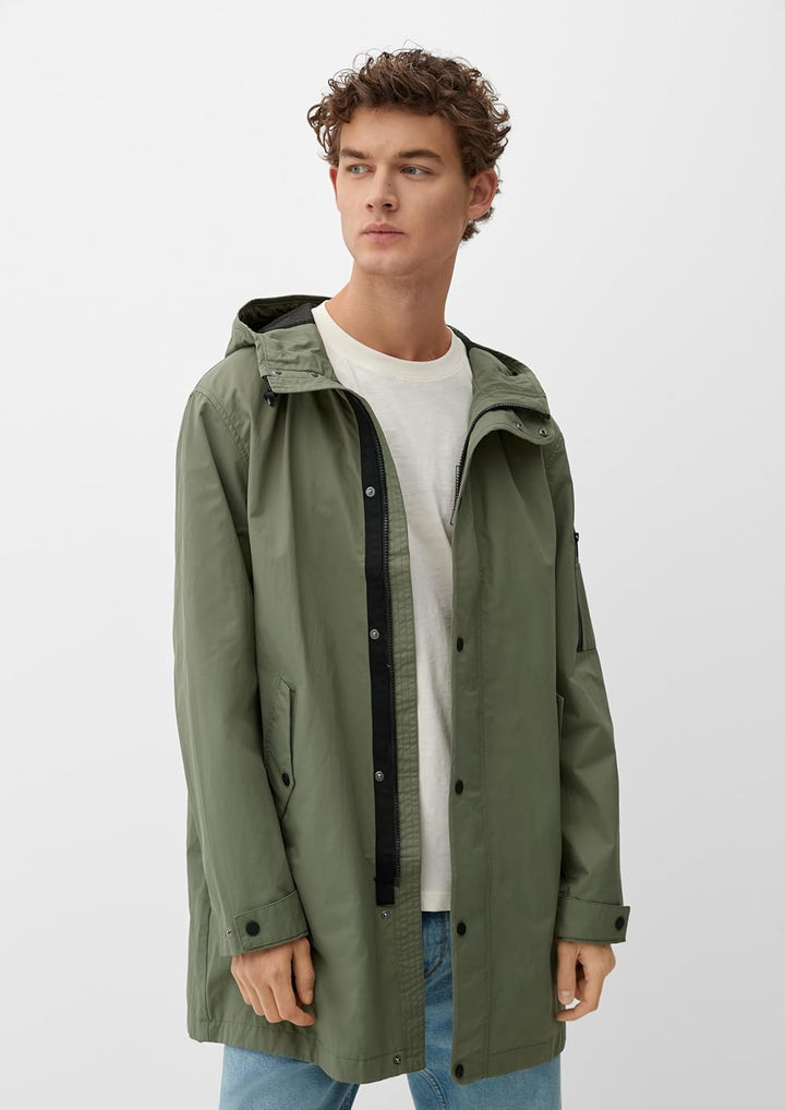 s.Oliver Herren Mantel XL Grün, XL Gr&#xFC;n