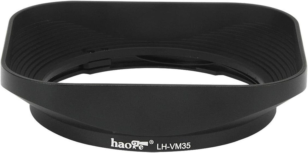 Haoge LH-VM35 Bajonett-Gegenlichtblende aus Metall, rechteckig, quadratisch, für Voigtlander Nokton