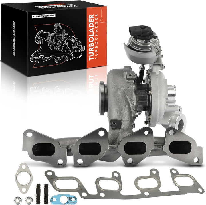 Frankberg Turbolader Abgasturbolader mit Dichtungen Diesel Kompatibel mit Golf VI 5K1 2.0L 2009-2012