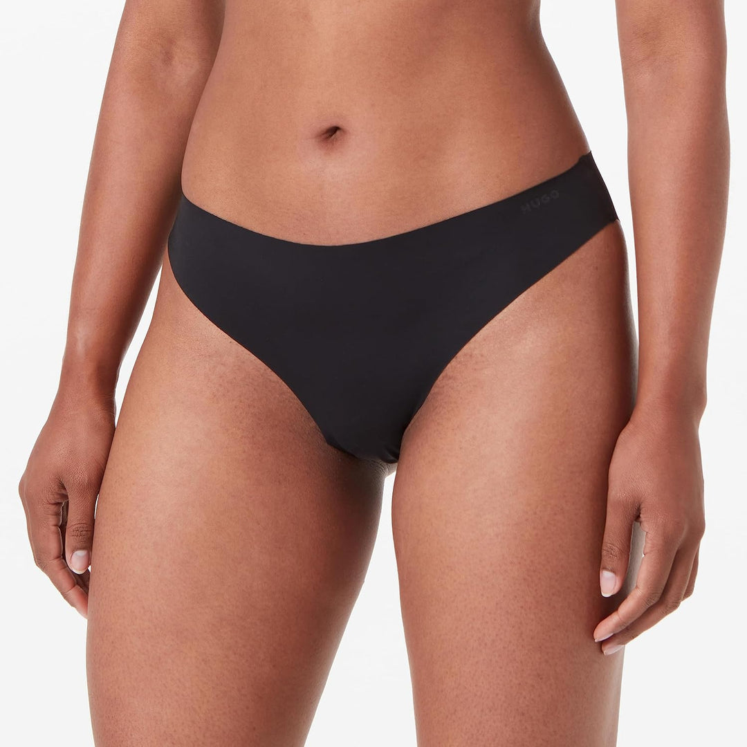 HUGO Damen Triplet C.Cut Brief, Black1
