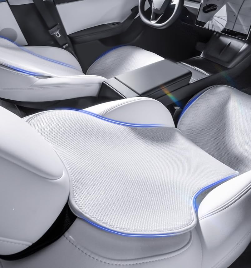 TOPABYTE Sitzbezüge Vordersitze für Tesla Model Y Model 3 Model S Model X 2017-2026 Front Seat Cover