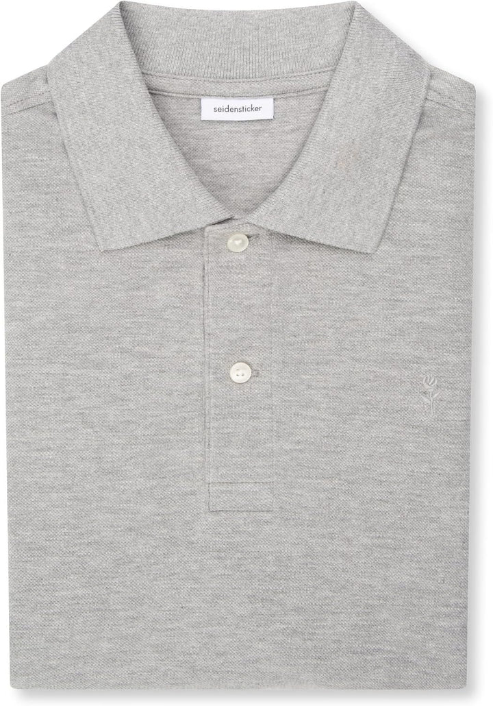 Seidensticker Herren Polo Pique - Regular Fit - Bügelleicht - Polo-Kragen - Kurzarm - 100% Baumwolle