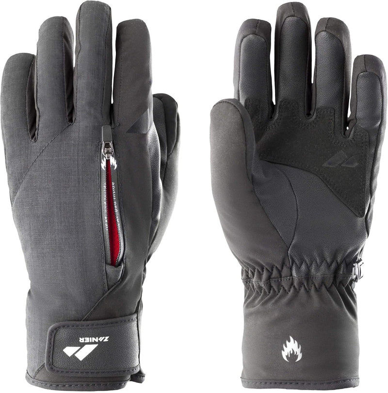 Zanier-Damen-Handschuhe-SERFAUS.STX 6.5 Schwarz, 6.5 Schwarz