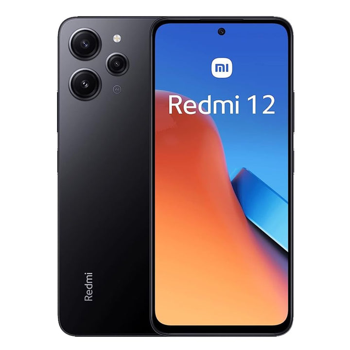 Xiaomi Redmi 12 4GB RAM 128GB Midnight Black Schwarz, Schwarz