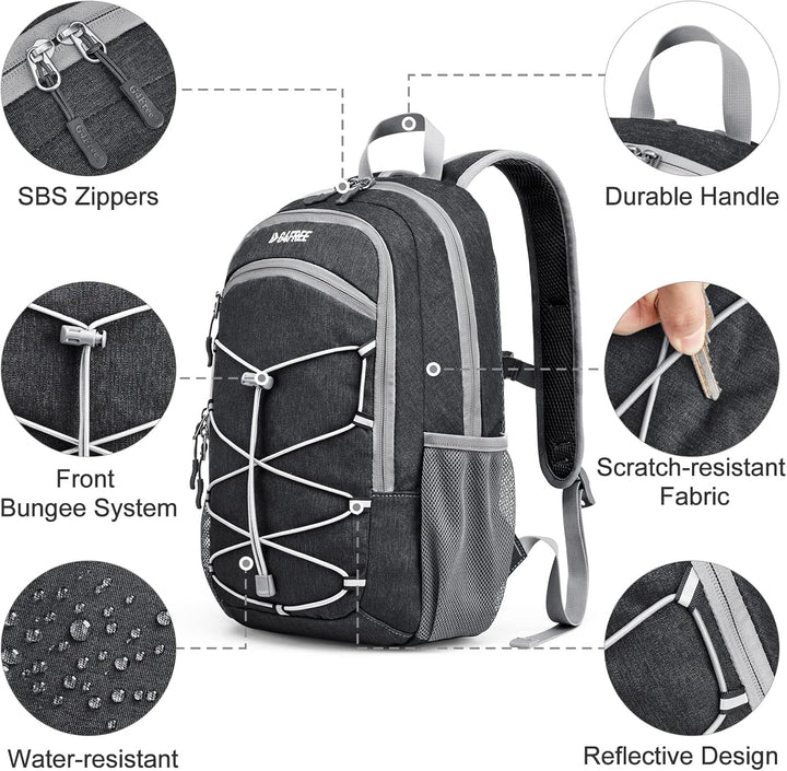 G4Free Kleiner Rucksack 12L/20L Unisex Tagesrucksack Leichter Reiserucksack Wanderrucksack Trekkingr