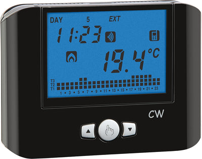 VEMER VE787200 CW - Smart WiFi Thermostat, Digital Heizungsthermostat, WLAN Raumthermostat Digitaler