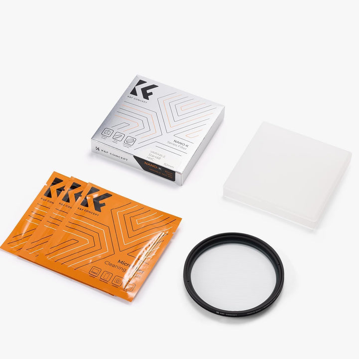 K&amp;F Concept Nano K-Serie Variabler 49mm Sternfilter 4 Punkte,8 Punkte für Sternenlichteffekte, 49mm