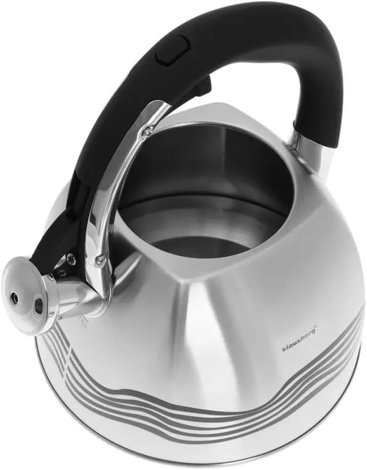 Magic Wasserkessel eckig Farbwechsel 3 Liter Induktion Flötenkessel Tee/Pfeif