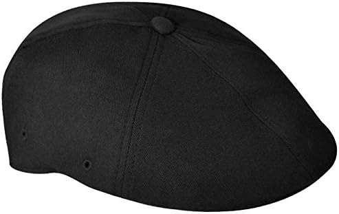 Kangol Herren Schirmmütze Wool 504 S Schwarz, S Schwarz