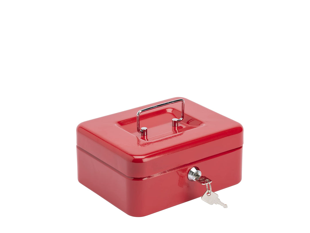 Burg-Wächter CB02R Money 5020 20,3 cm Geldkassette, rot, 20 cm, Rot