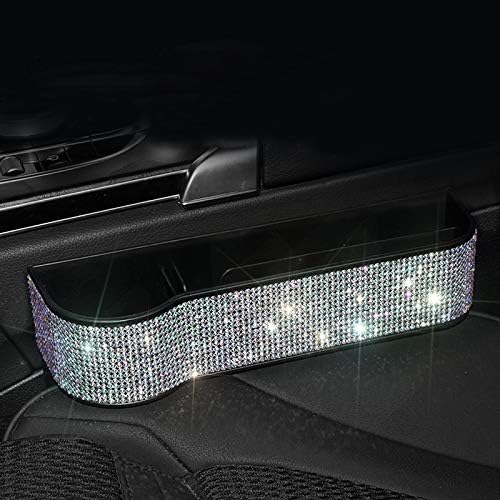 Autositz Aufbewahrungsbox,MoreChioce Bling Bling Glitzer Auto Seat Gap Organizer Multifunktionale Au