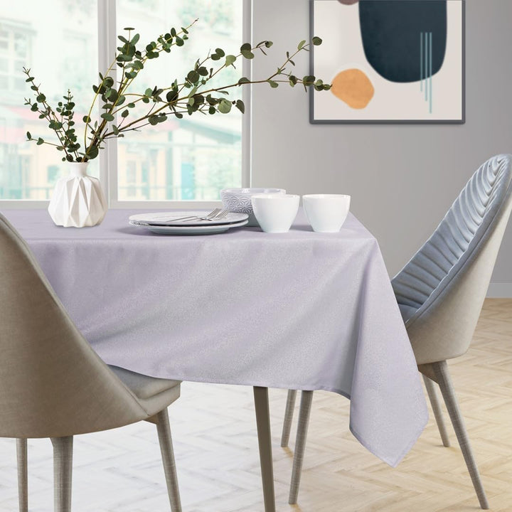 AmeliaHome Tischdecke 110x180 cm Tischtuch Tafeldecke Fleckschutz Lotuseffekt Abwaschbar Wasserabwei