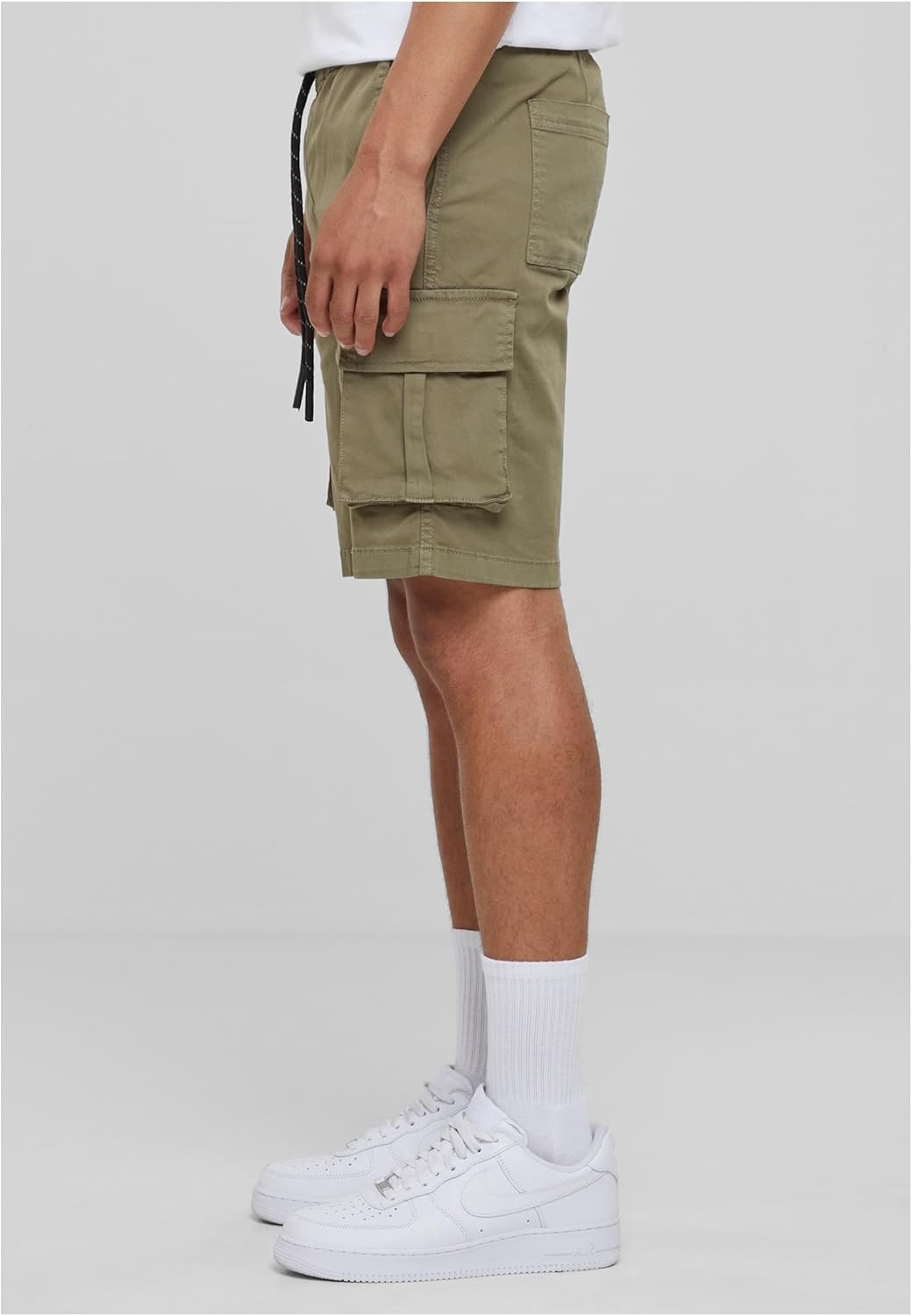 Urban Classics Herren Drawstring Cargo Shorts, Kurze Männer Cargohose, erhältlich in vielen verschie