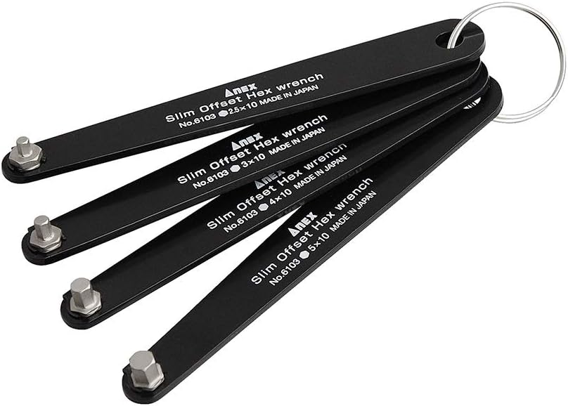 Anex 6103F Ultra Low Profile Hex Drive Handle by Anex